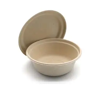500 ml di buona chiusura nuovo design sostenibile durevole monouso materiali riciclati ciotola di noodle per feste