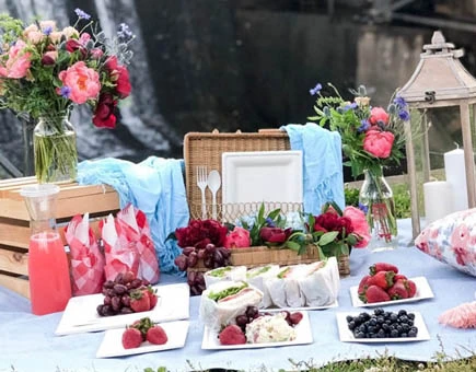 Un picnic americano in modo ecologico!
